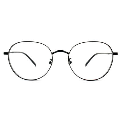 Buon prezzo FM2573 Ottico Full Rim Round Occhiali da vista, Metal Unisex Occhiali da vista in linea