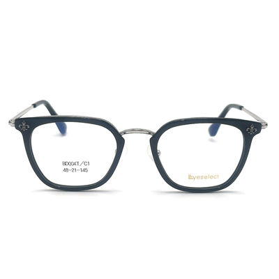 Buon prezzo BD004T Cornici in acetato di metallo di stile vintage per uomini - Occhiali di moda in linea