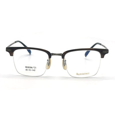 Buon prezzo BD003M Modello di moda Acetato cornici metalliche con opzioni personalizzabili in linea