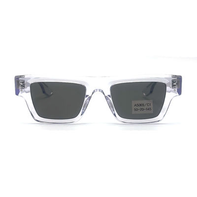 Buon prezzo AS069 Occhiali da sole con montatura in acetato con protezione UV al 100% e lunghezza della tempia 145 mm disponibili in linea