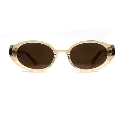 Buon prezzo Occhiali da sole con telaio in acetato Moda forma ovale degli occhi e telaio classico stile-modello AS075,OEM/ODM in linea