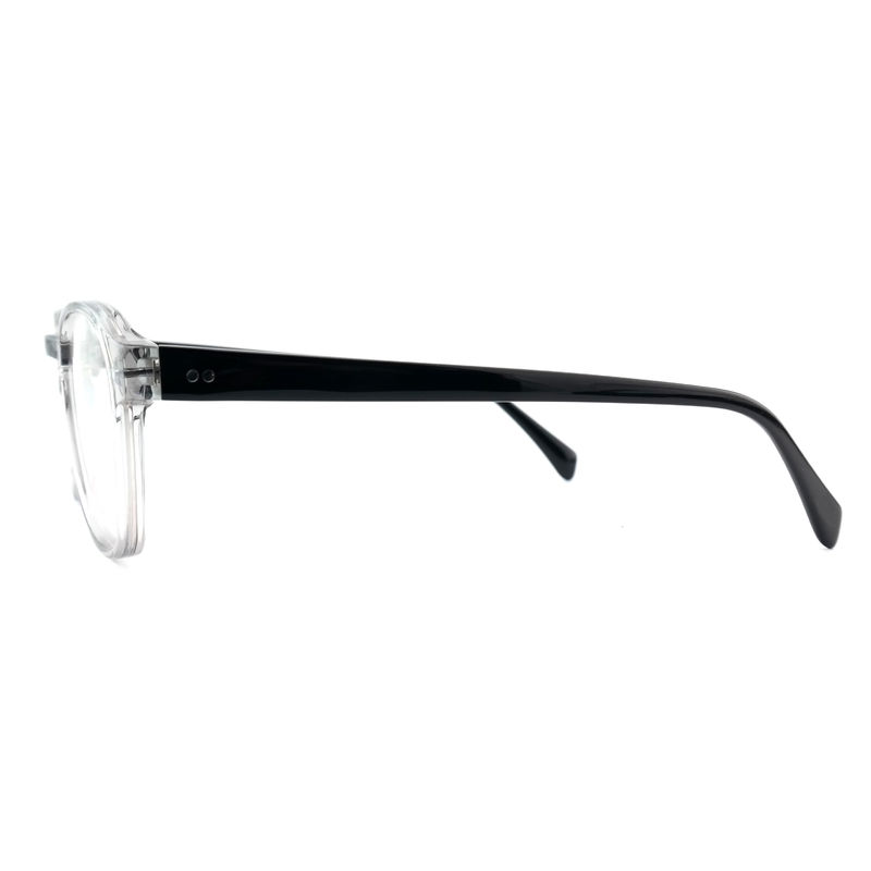 FP2616 Cornice ottica in acetato di tendenza Unisex Full Rim Round Colore personalizzato