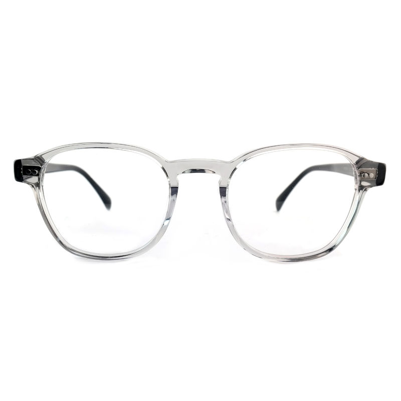 FP2616 Cornice ottica in acetato di tendenza Unisex Full Rim Round Colore personalizzato