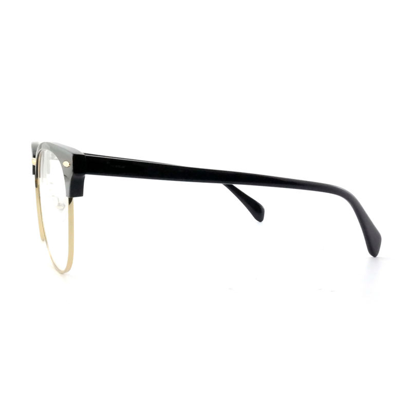 FP2648 Occhiali in metallo di acetato classico Vintage Quadratura Unisex Frame Occhiali