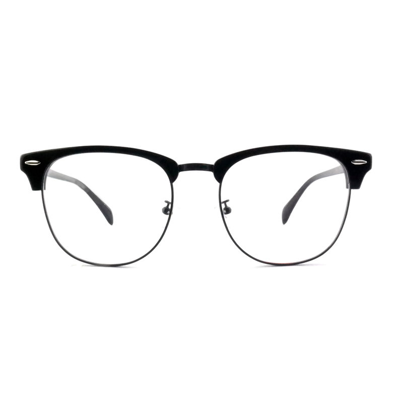 FP2648 Occhiali in metallo di acetato classico Vintage Quadratura Unisex Frame Occhiali
