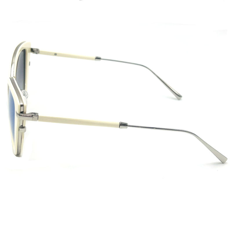 Occhiali da sole in aceto metallico di alta qualità Occhiali da sole di moda Occhiali da sole a forma di farfalla Modello BS022,OEM & ODM FEO Occhiali da sole Fabbrica