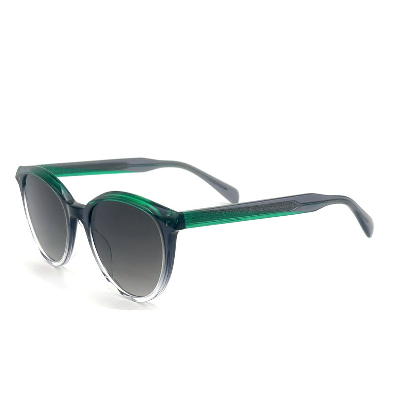 AS065 Occhiali da sole a montatura in acetato con materiale di lente CR 39 per una protezione UV di moda