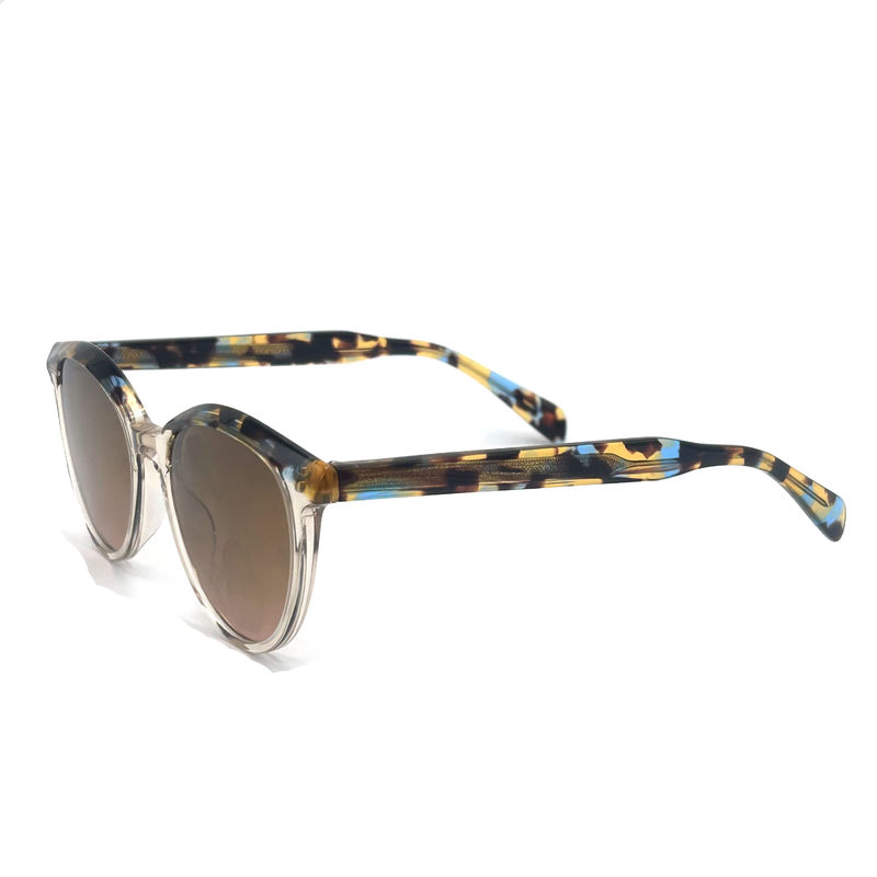 AS065 Occhiali da sole a montatura in acetato con materiale di lente CR 39 per una protezione UV di moda