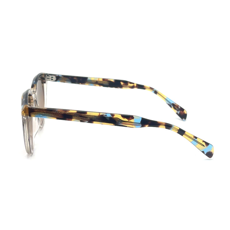AS065 Occhiali da sole a montatura in acetato con materiale di lente CR 39 per una protezione UV di moda