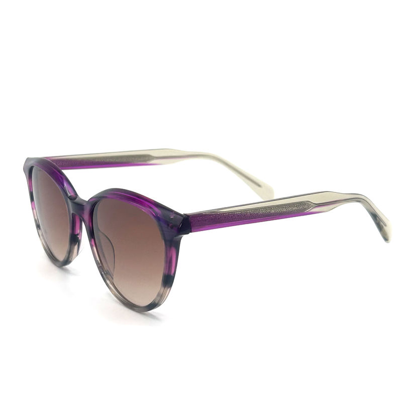 AS065 Occhiali da sole a montatura in acetato con materiale di lente CR 39 per una protezione UV di moda