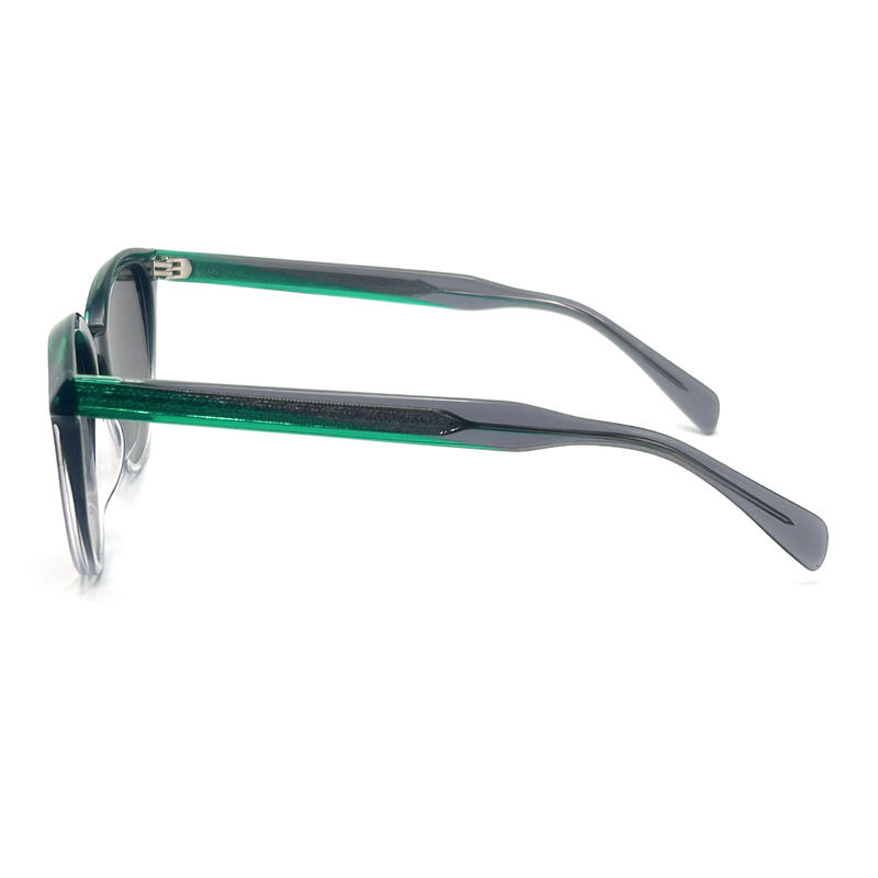 AS065 Occhiali da sole a montatura in acetato con materiale di lente CR 39 per una protezione UV di moda