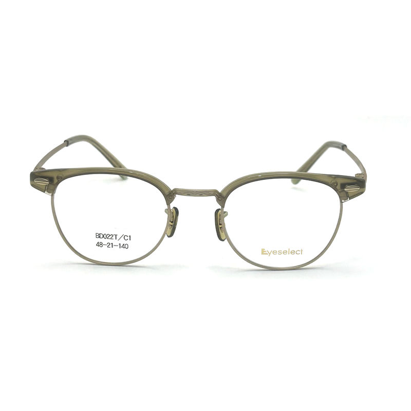 BD022T Moda Acetato Metallico Cornici e stile vintage