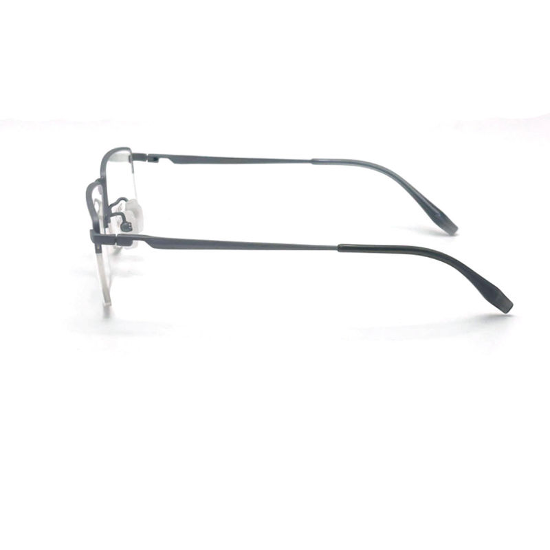 TD038 Cornice in titanio semirame per uomo - Perfetto equilibrio tra stile e funzione