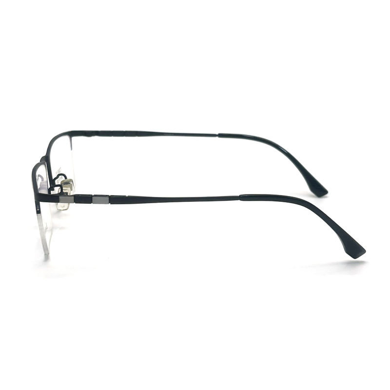 TD038 Cornice in titanio semirame per uomo - Perfetto equilibrio tra stile e funzione