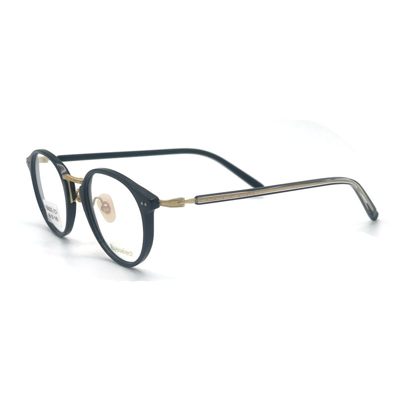 BD005T Cornici in acetato di metallo d'epoca e di moda