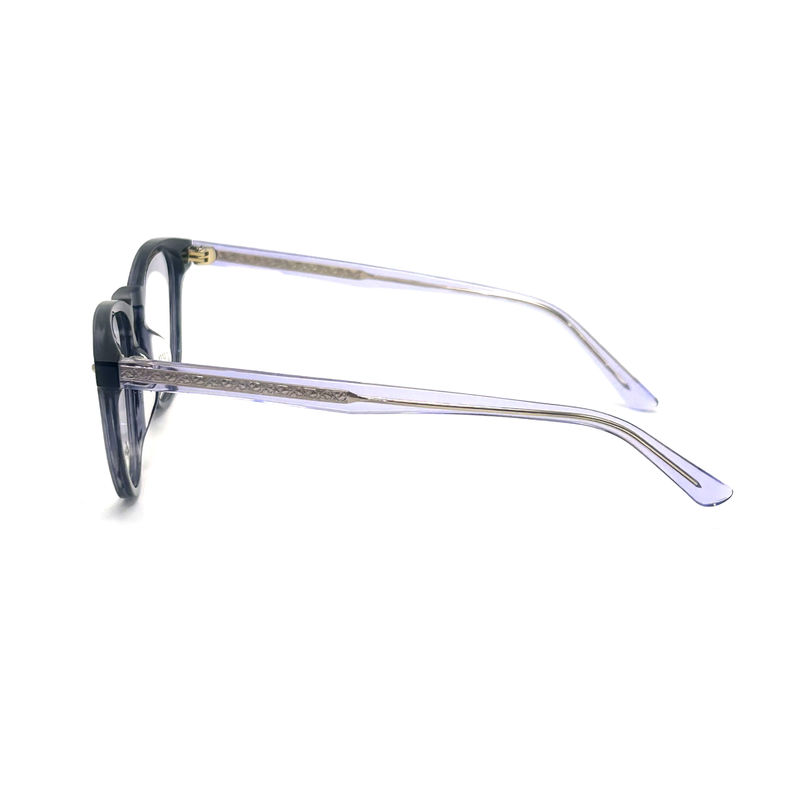 AD015 Cornice ottica in acetato rotondo con caratteristiche personalizzate per il futuro della moda