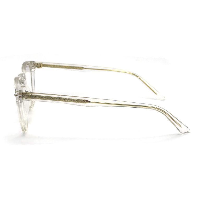 AD015 Cornice ottica in acetato rotondo con caratteristiche personalizzate per il futuro della moda