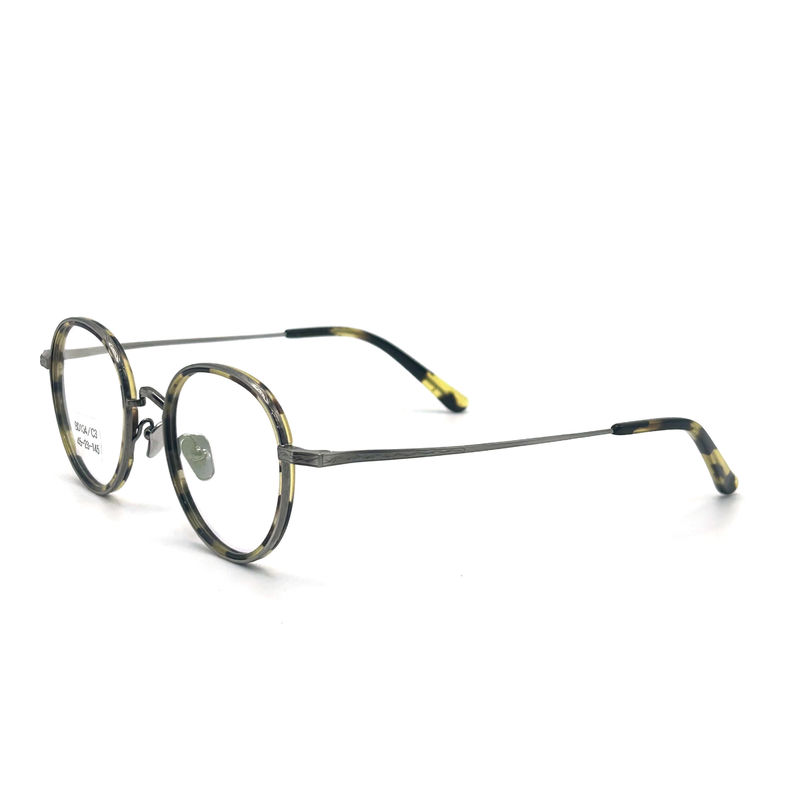 BD104 Cornici metalliche in acetato di tipo vintage a telaio completo - Cornice stile moda