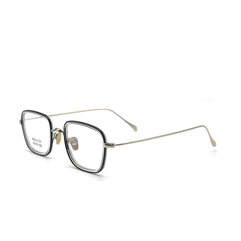 BD103 Cornice su misura Cornice quadrata Acetato Metallico - Qualità Premium