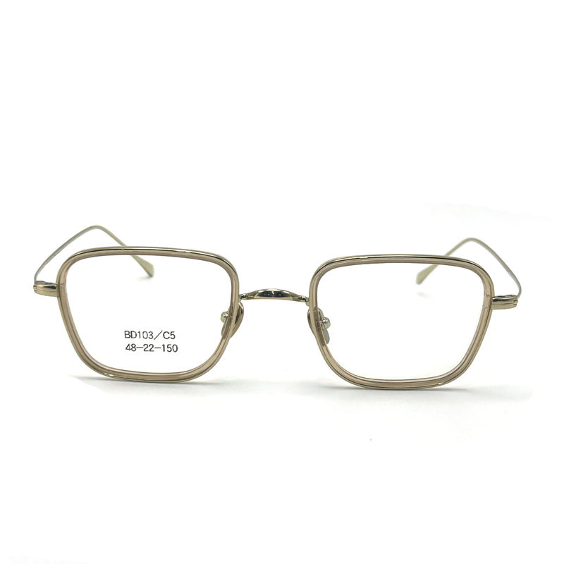 BD103 Cornice su misura Cornice quadrata Acetato Metallico - Qualità Premium