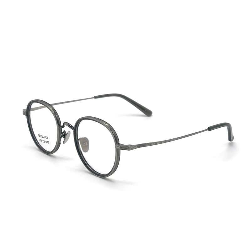 BD104 Cornici metalliche in acetato di tipo vintage a telaio completo - Cornice stile moda