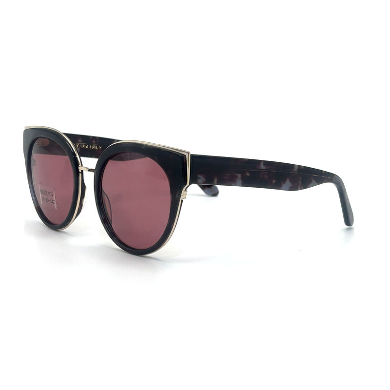 BS021 Occhiali in metallo acetato disponibili in colore personalizzato