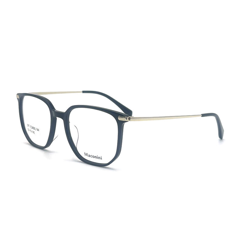 OPT COM002 Heng Yang Optical presenta un telaio ottico in acetato progettato per l'uso su prescrizione medica
