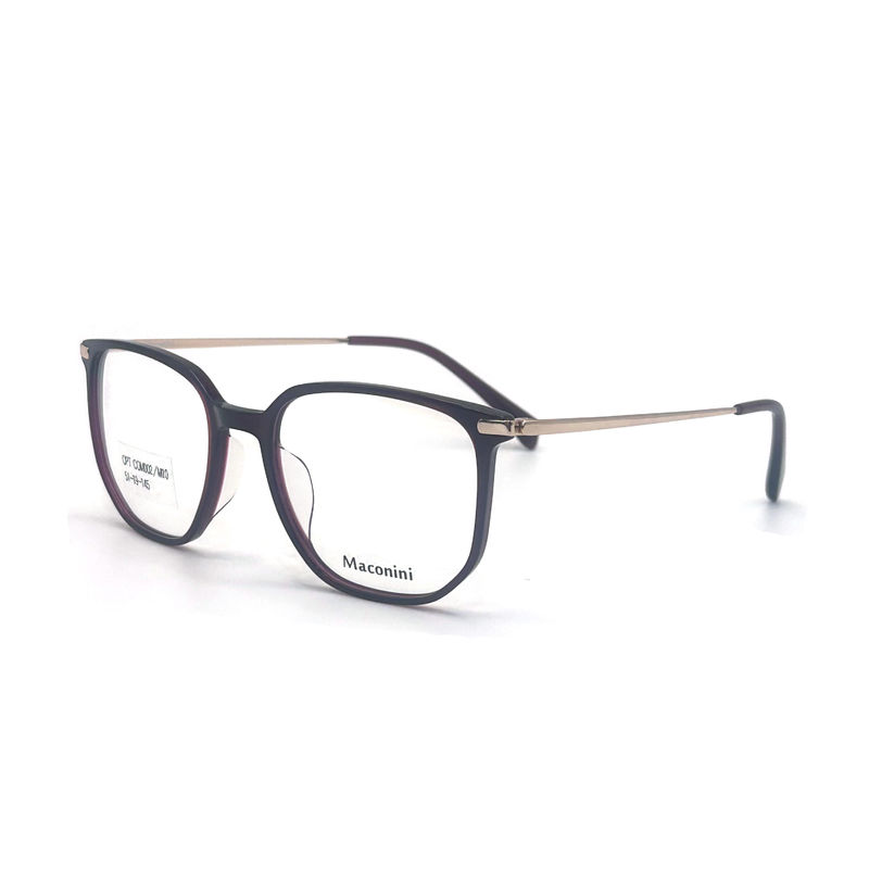OPT COM002 Heng Yang Optical presenta un telaio ottico in acetato progettato per l'uso su prescrizione medica