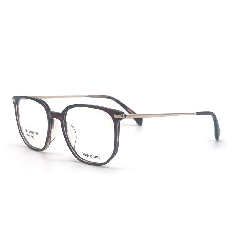 OPT COM002 Heng Yang Optical presenta un telaio ottico in acetato progettato per l'uso su prescrizione medica