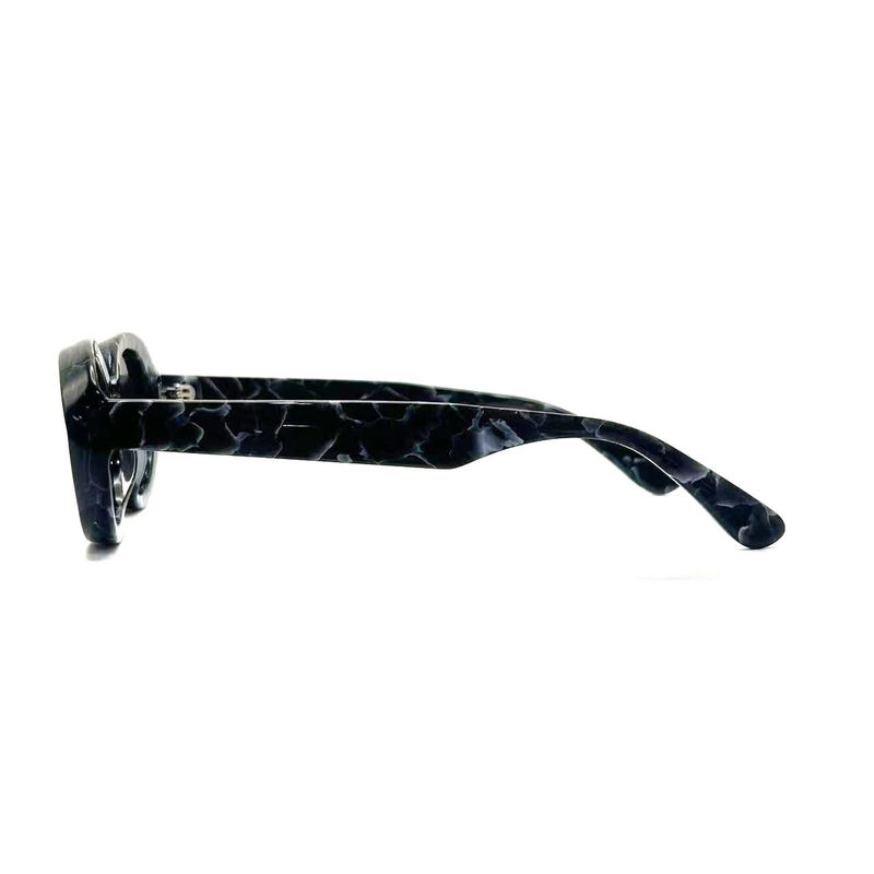 Occhiali da sole con telaio in acetato Moda forma ovale degli occhi e telaio classico stile-modello AS075,OEM/ODM