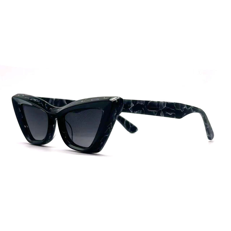 Acetato foglio farfalla forma occhio Acetato telaio Occhiali da sole-modello AS076,Personalizzato / OEM Occhiali da sole Factory