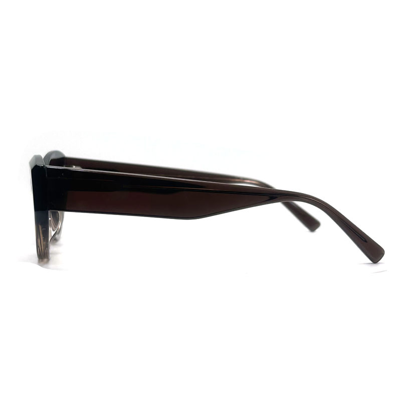 AS073 Occhiali da sole con montatura in acetato per donne con materiale di lente CR 39 e stile elegante
