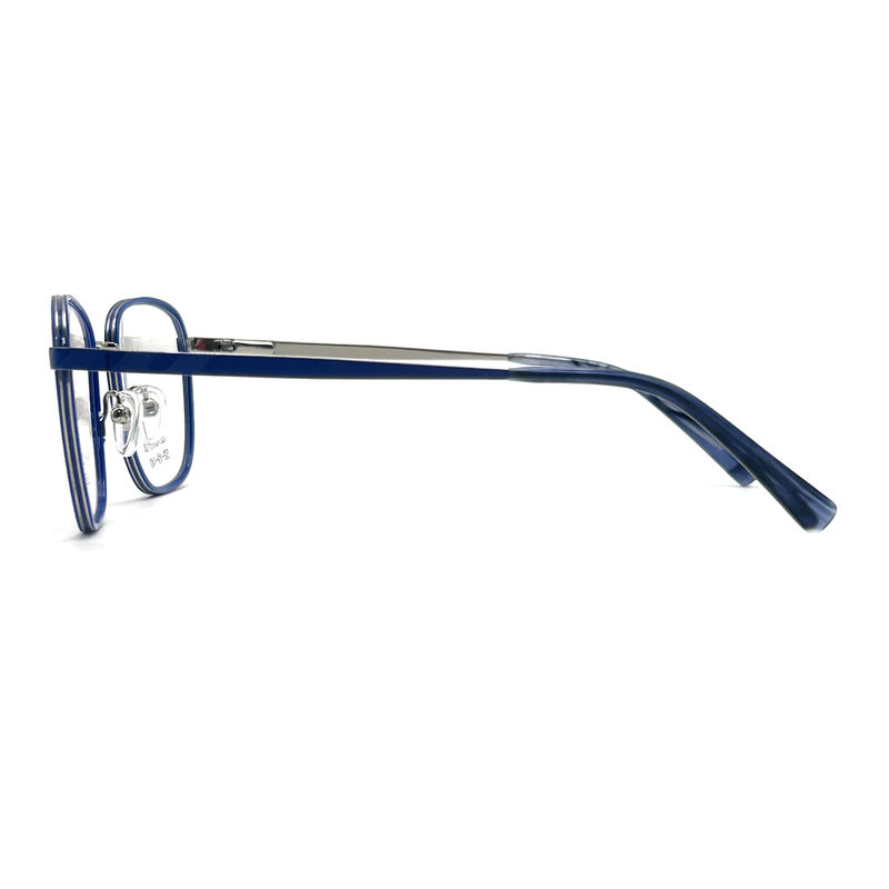 BD135M Cornici metalliche in acetato unisex con colore del telaio personalizzato Sesso e colore del telaio