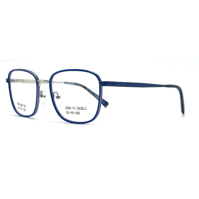 BD135M Cornici metalliche in acetato unisex con colore del telaio personalizzato Sesso e colore del telaio