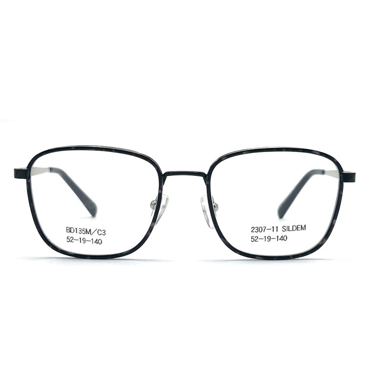BD135M Cornici metalliche in acetato unisex con colore del telaio personalizzato Sesso e colore del telaio