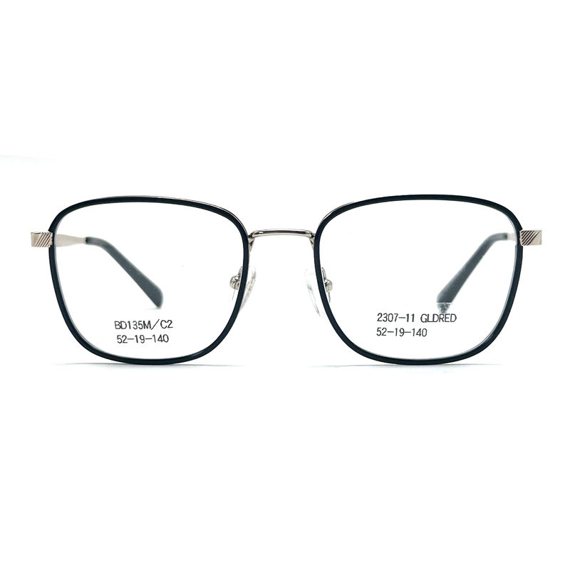 BD135M Cornici metalliche in acetato unisex con colore del telaio personalizzato Sesso e colore del telaio