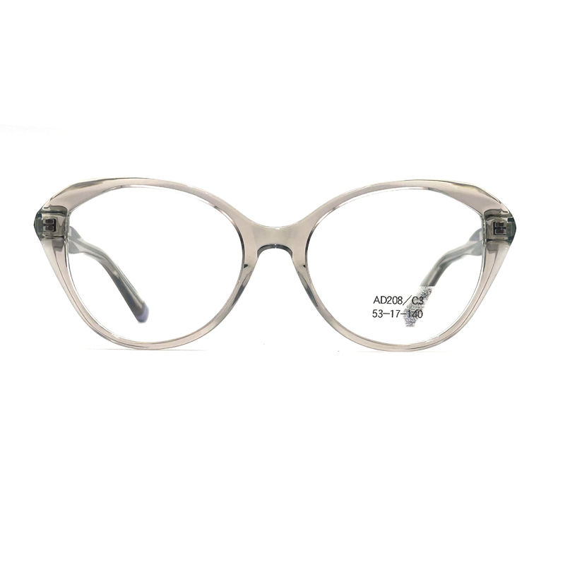 AD208 Cornice ottica in acetato femminile con combinazione perfetta di stile e comfort