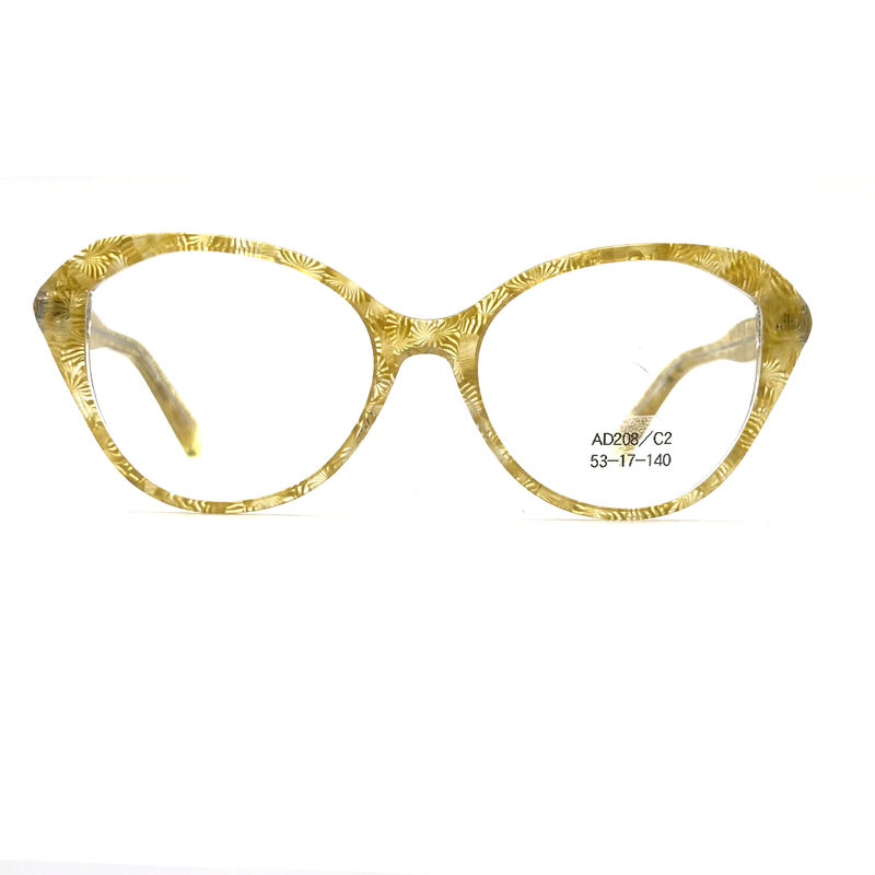 AD208 Cornice ottica in acetato femminile con combinazione perfetta di stile e comfort