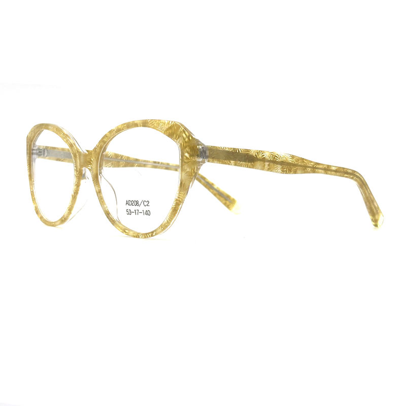 AD208 Cornice ottica in acetato femminile con combinazione perfetta di stile e comfort