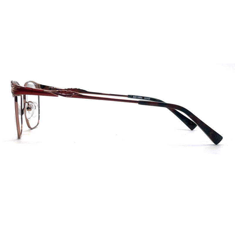 MD139M Cornici ottiche metalliche femminili in 53-16-140 Dimensioni per un aspetto alla moda