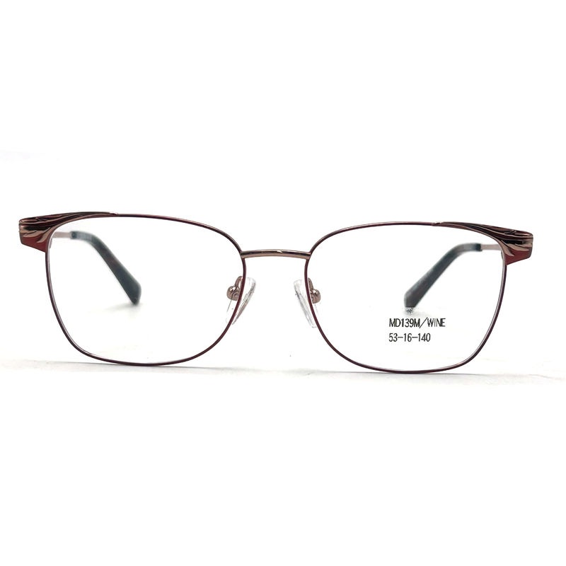 MD139M Cornici ottiche metalliche femminili in 53-16-140 Dimensioni per un aspetto alla moda