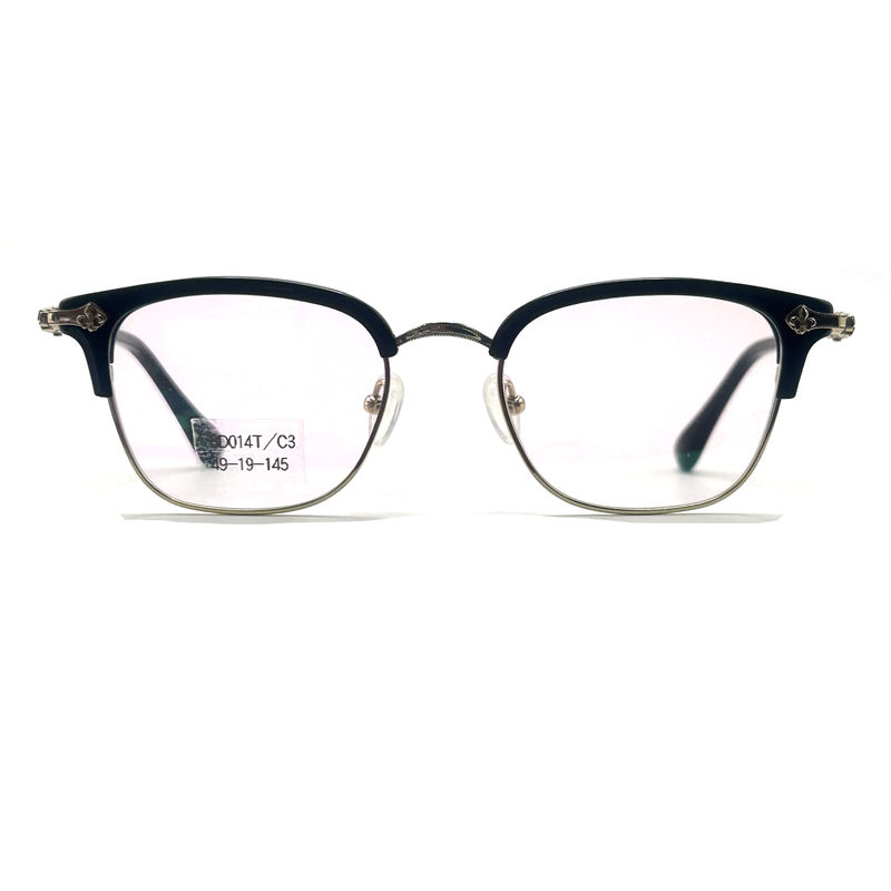 BD014T Occhiali da lettura ottici rotondi stile vintage Anti luce blu Per donna