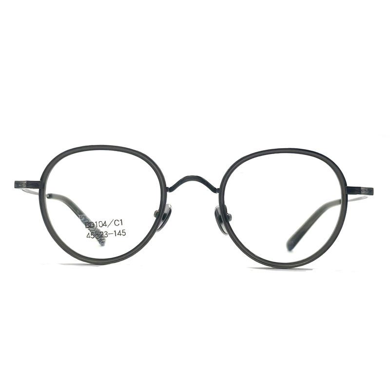BD104 Cornici metalliche in acetato di tipo vintage a telaio completo - Cornice stile moda