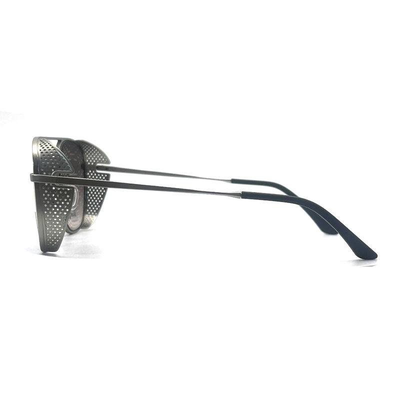 MS083 Cornici ottiche metalliche per uomini con tempia di 145 mm di acciaio inossidabile