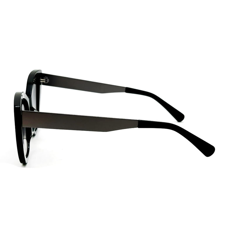AS091M Occhiali da sole con montatura in acetato per donna classico con cristallina CR 39 100% protezione UV 145mm lunghezza della tempia