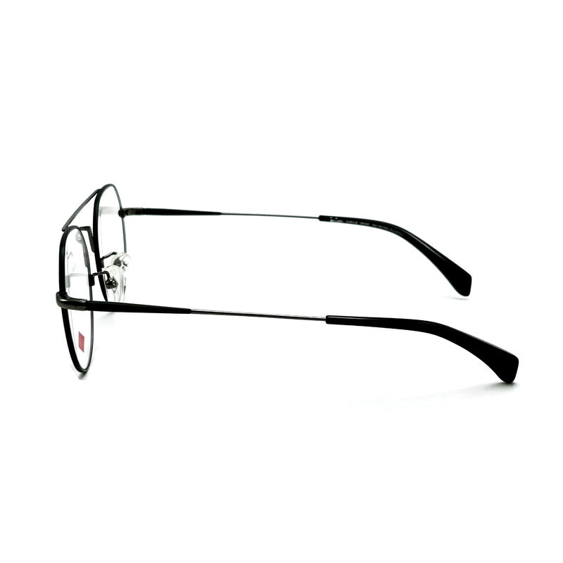 FM3221 Cornici ottiche rotonde in acciaio inossidabile unisex con dimensioni di telaio 50-20-142