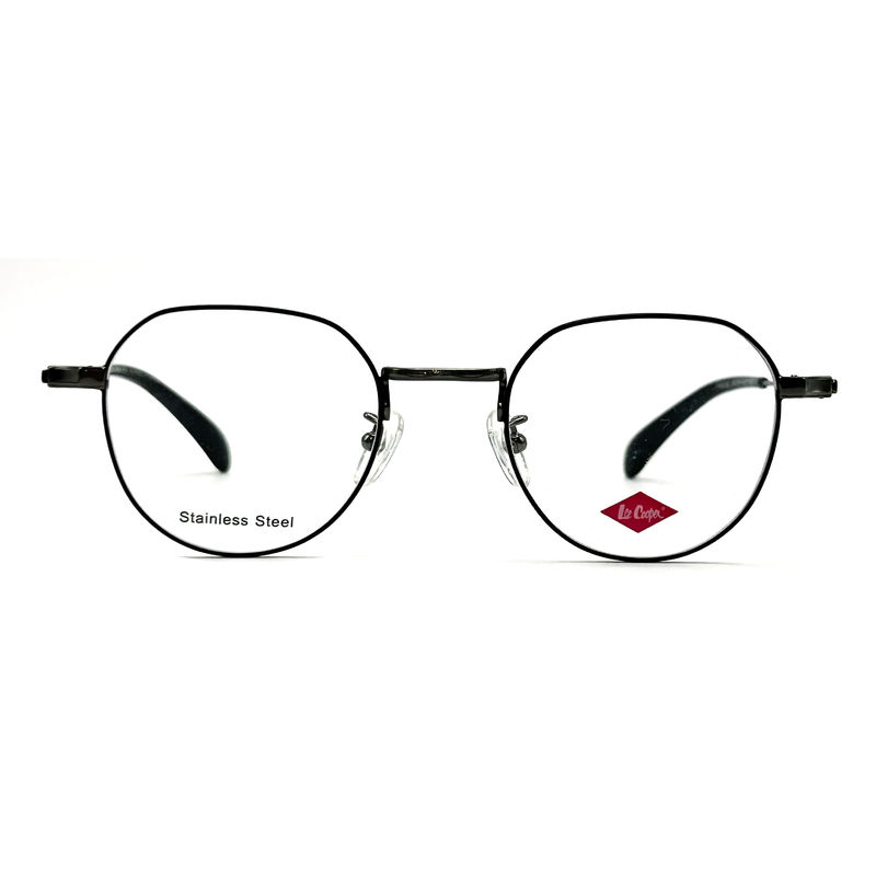 FM3222 Quadrato Unisex In acciaio inossidabile Cornice ottica in metallo Dimensione 46-21-142