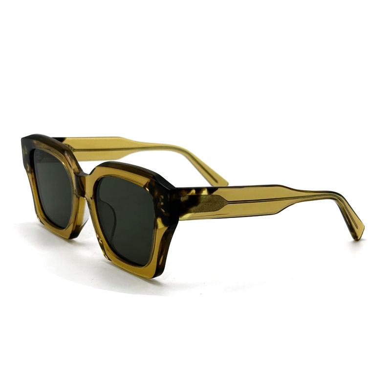 AS097 Occhiali da sole con montatura in acetato con lenti CR 39 Occhiali da sole da donna con forma degli occhi protetti dai raggi UV