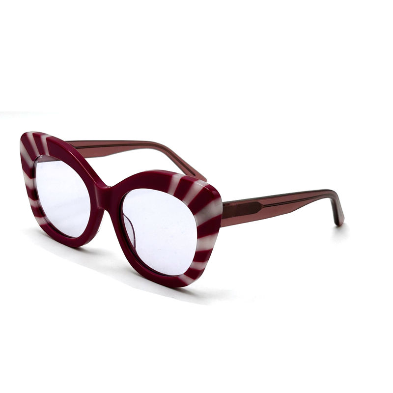 Occhiali da sole da donna a forma quadrata in acetato 100% protezione UV-modello AS104,Fabbrica di occhiali da sole OEM