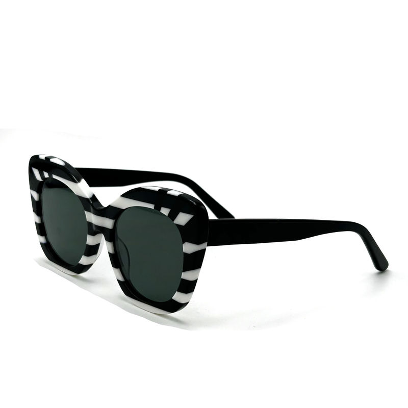 Occhiali da sole da donna a forma quadrata in acetato 100% protezione UV-modello AS104,Fabbrica di occhiali da sole OEM